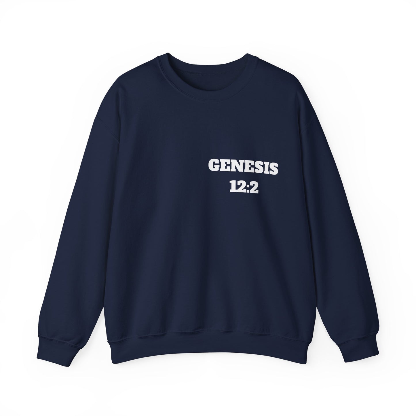 Genesis 12:2 Christian Sweatshirt, Christian Gifts, Christian Back To School Gifts, Trendy Christian Apparel