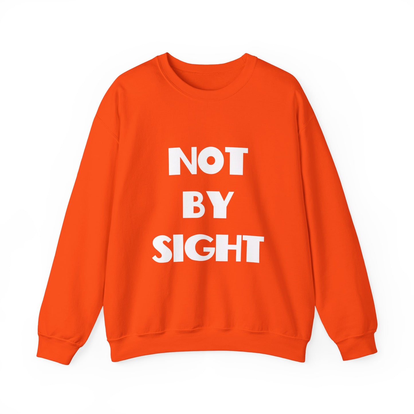 Not By Sight Christian Sweatshirt, Christian Gifts, Christian Back To School Gifts, Church Outfits