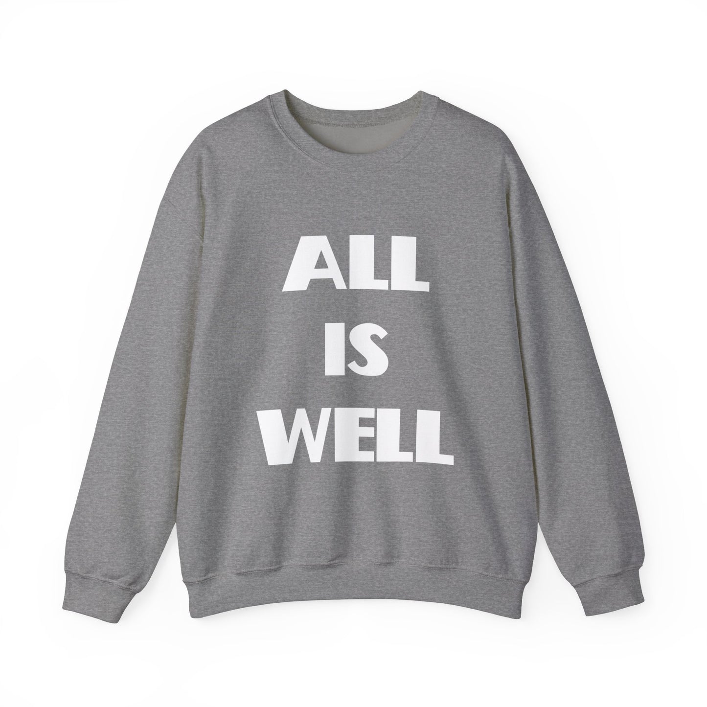 All Is Well Christian Sweatshirt, Christian Gifts, Christian Back To School Gifts, Church Outfits