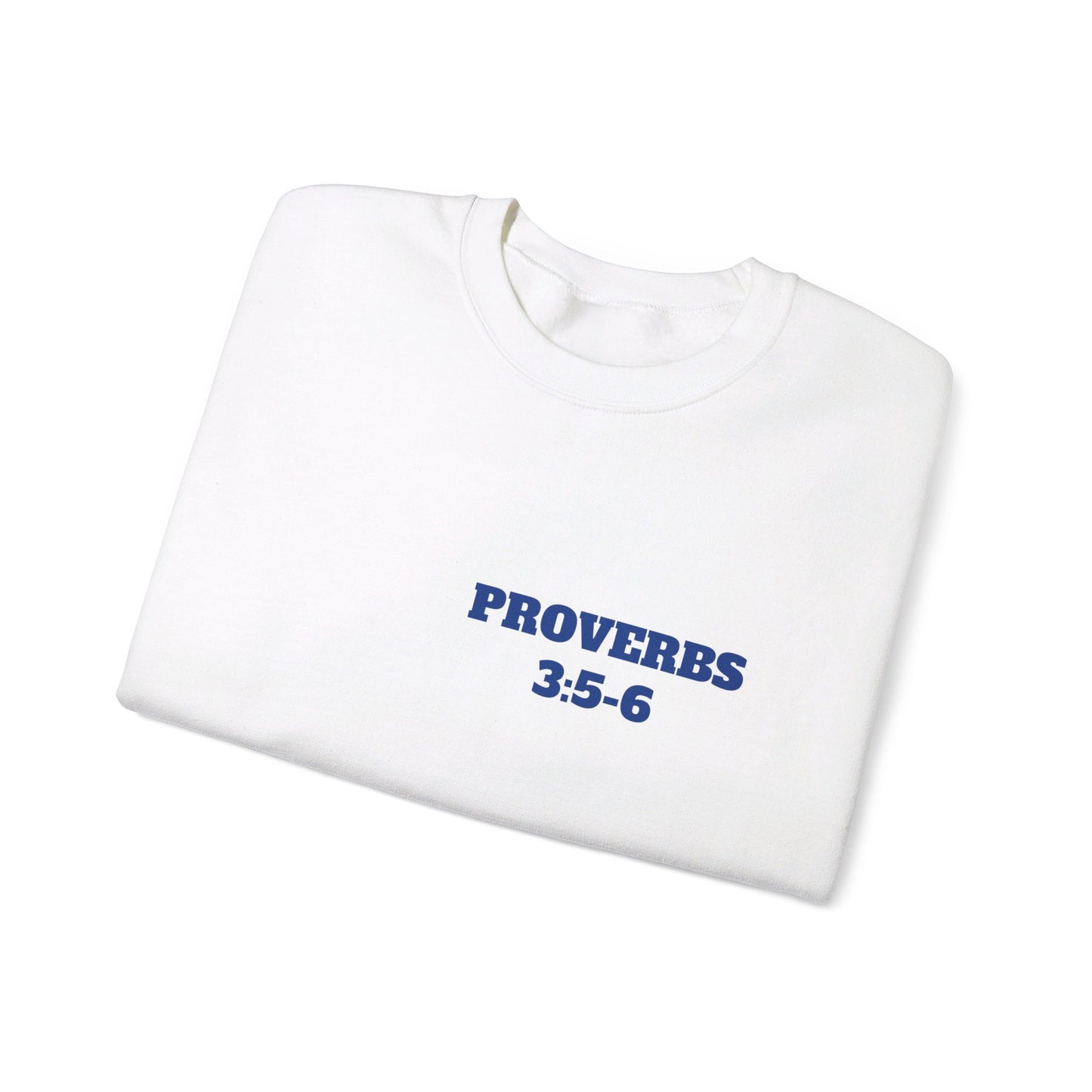 Proverbs 3:5-6 - Christian Clothing, Christian Shirts, Christian Sweatshirt, Christian Hoodie, Top Religious Shirts, Easter, Bible Shirts
