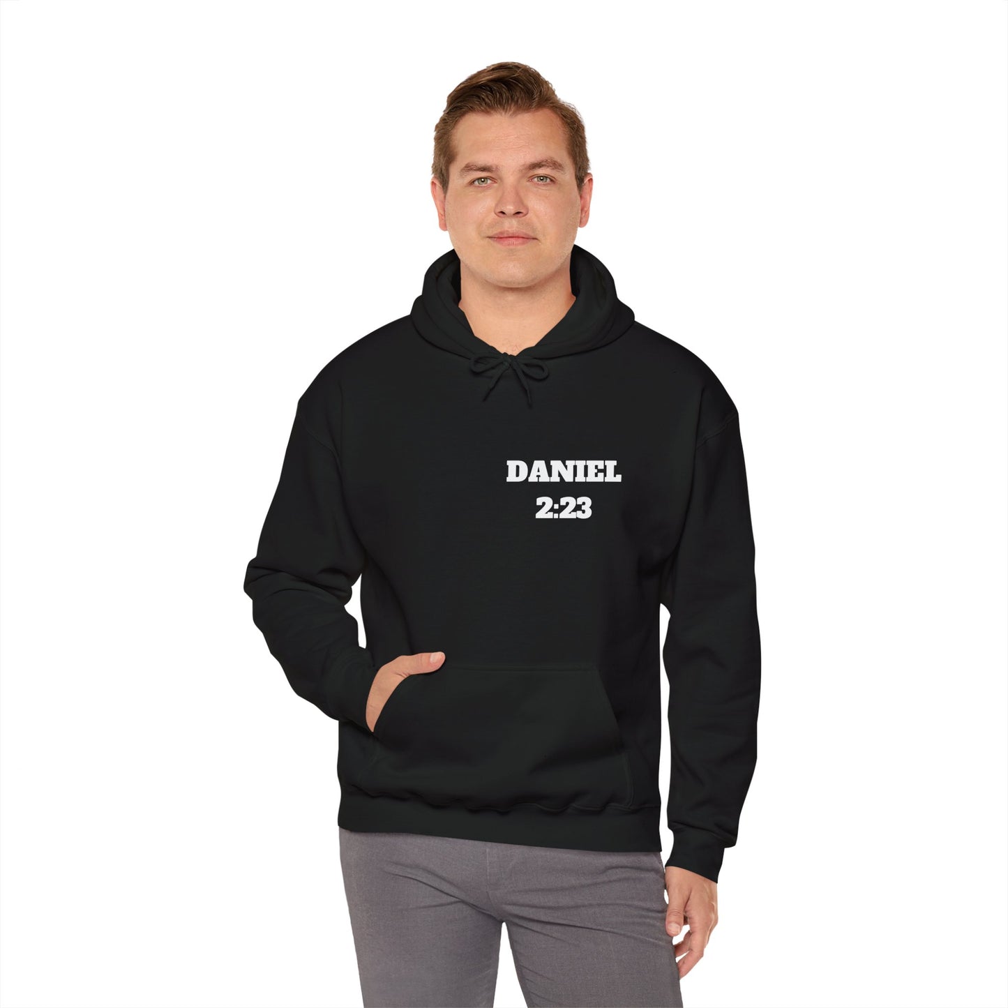 Daniel 2:23 Christian Hoodie, Christian Gifts, Christian Back To School Gifts, Trendy Christian Apparel