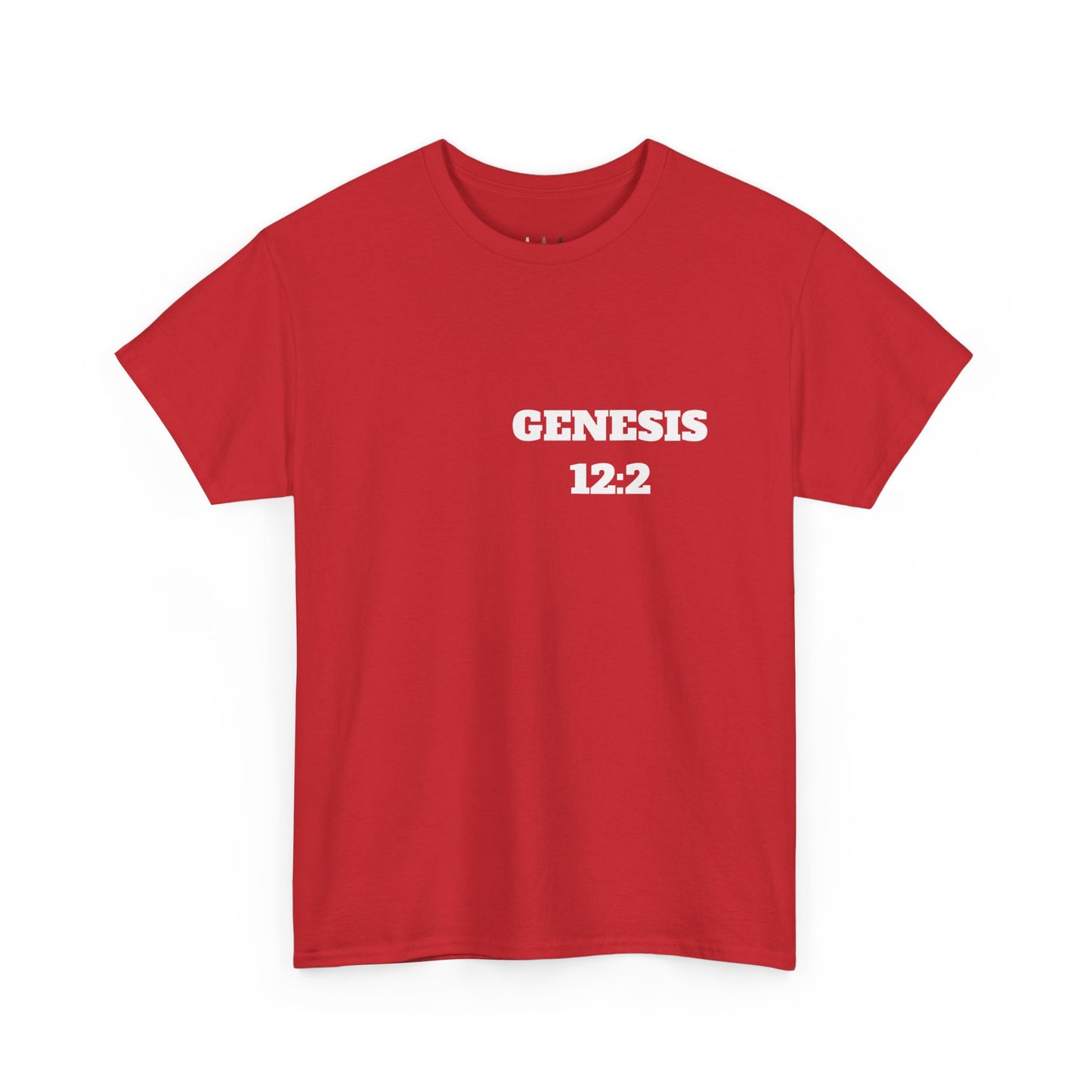 Genesis 12:2 Christian T-Shirt, Christian Gifts, Christian Back To School Gifts, Trendy Christian Apparel