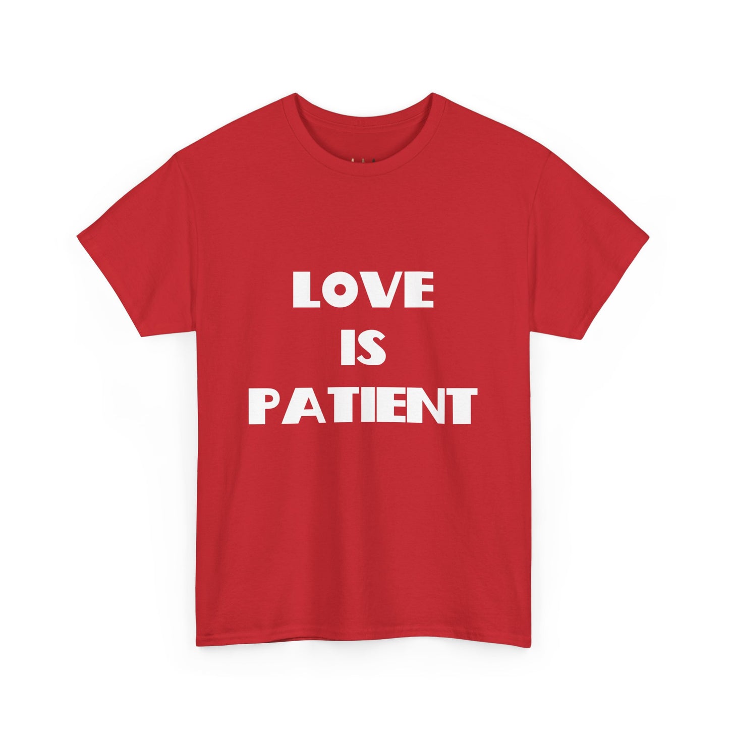 Love Is Patient Christian T-Shirt, Christian Gifts, Christian Back To School Gifts, Trendy Christian Apparel