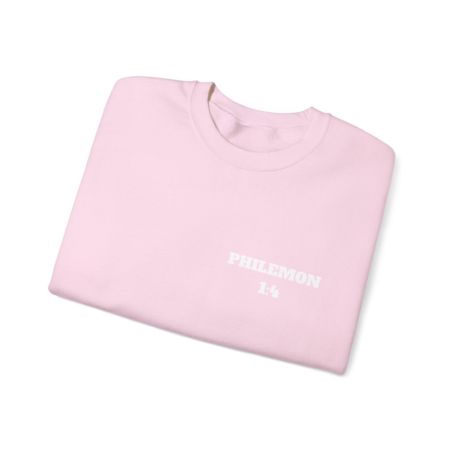 Copy of Philemon 1:4 Bible Verse Sweatshirt, Faith Based Clothing, Church Shirts, Christian Apparel, Trendy Christian Clothing