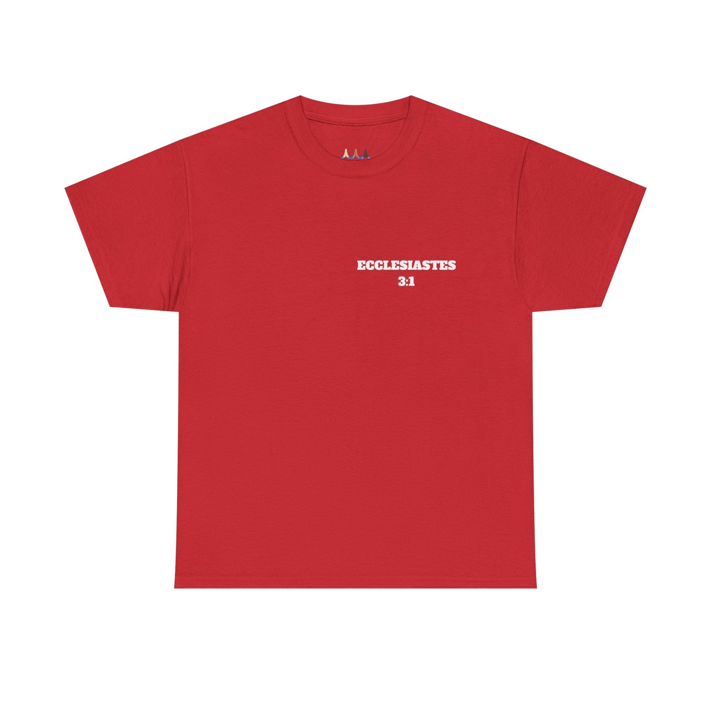 Ecclesiastes 3:1 Christian T-Shirt, Christian Gifts, Christian Back To School Gifts, Trendy Christian Apparel
