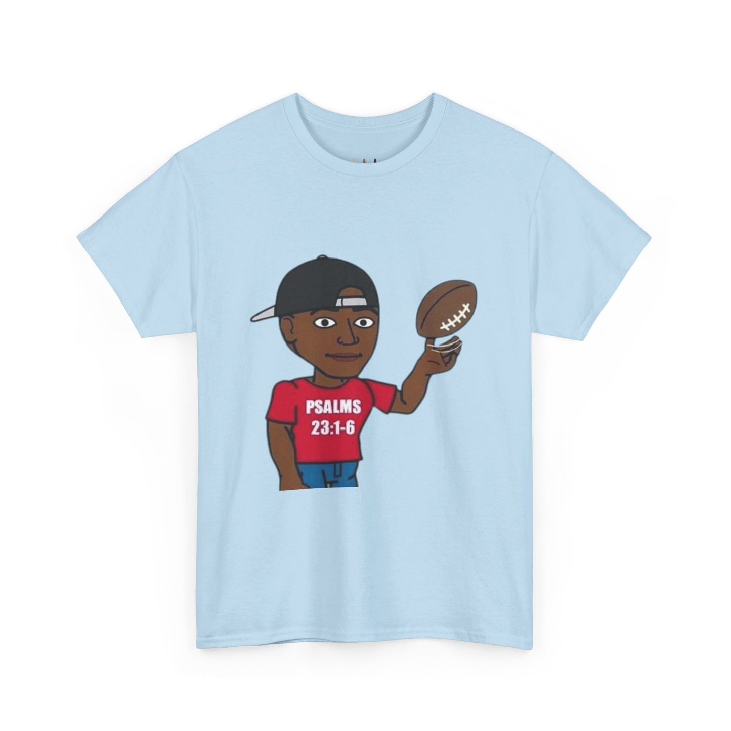 Psalms 23:1-6 Bitmoji Christian Men's T-Shirt, Mens Easter Shirt, Easter Gifts, Mens Easter Gifts, Christian Mens Clothes, Men's Gifts Ideas