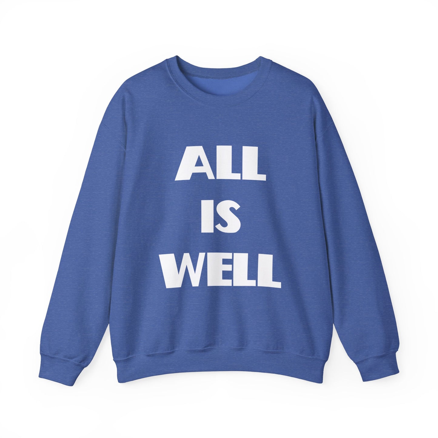 All Is Well Christian Sweatshirt, Christian Gifts, Christian Back To School Gifts, Church Outfits