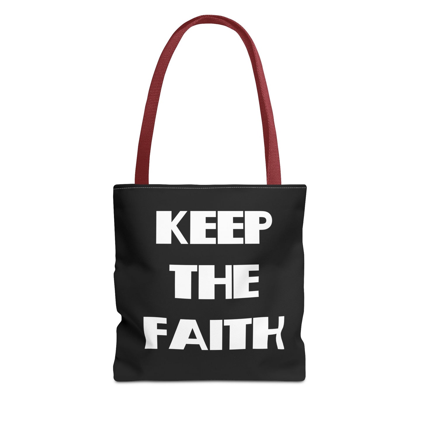 Keep The Faith & Stay Fly Christian Tote Bag, Christian Gifts, Christian Back To School Gifts, Trendy Christian Apparel