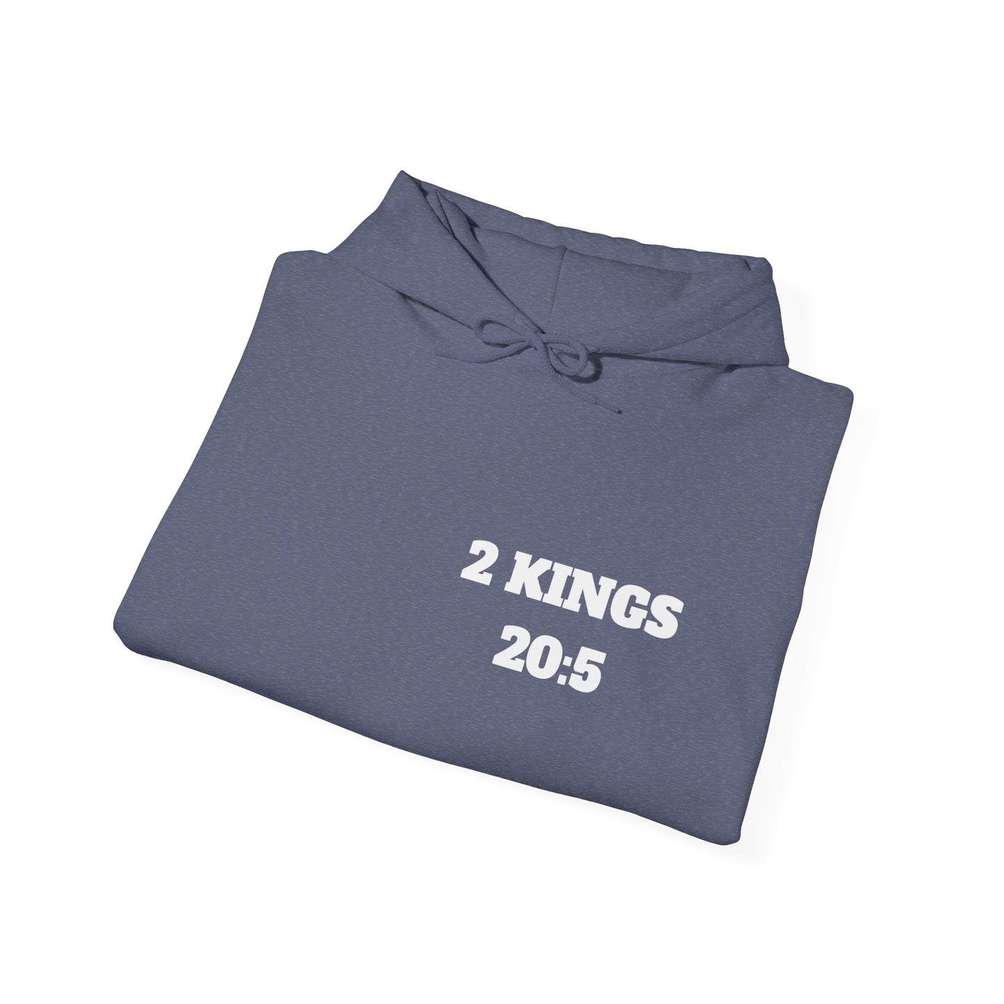 2 Kings 20:5 Christian Hoodie, Christian Gifts, Christian Back To School Gifts, Trendy Christian Apparel