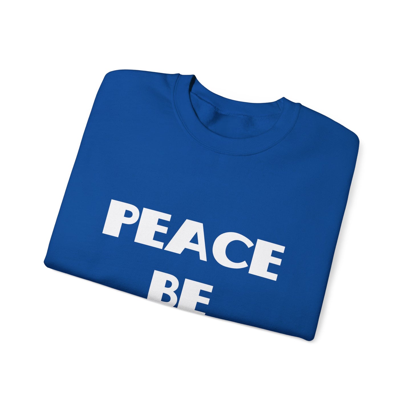 Peace Be Still Christian Sweatshirt, Christian Gifts, Christian Back To School Gifts, Trendy Christian Apparel