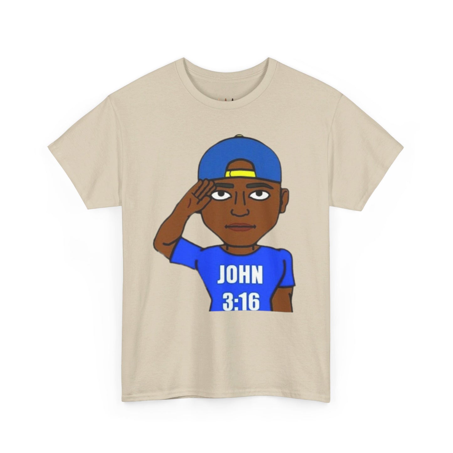 John 3:16 Bitmoji Christian Men's T-Shirt, Mens Easter Shirt, Easter Gifts, Men's Easter Gifts, Christian Men's Clothes, Men's Gifts Ideas