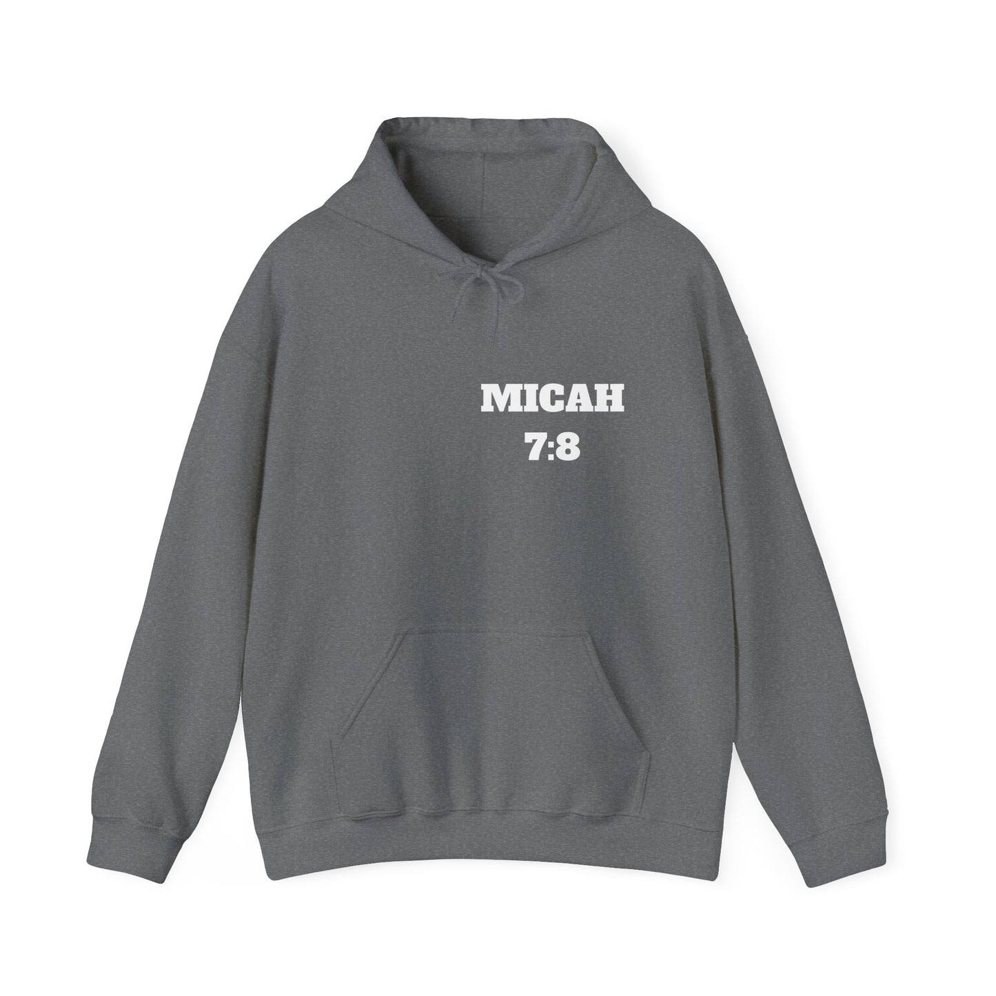 Micah 7:8 Christian Hoodie, Christian Gifts, Christian Back To School Gifts, Trendy Christian Apparel