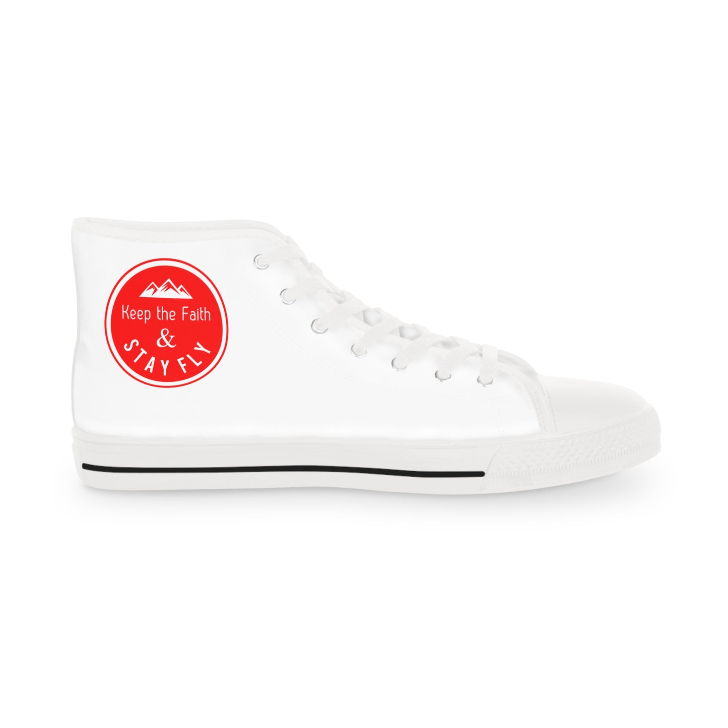 Keep The Faith & Stay Fly Christian Men's Sneakers