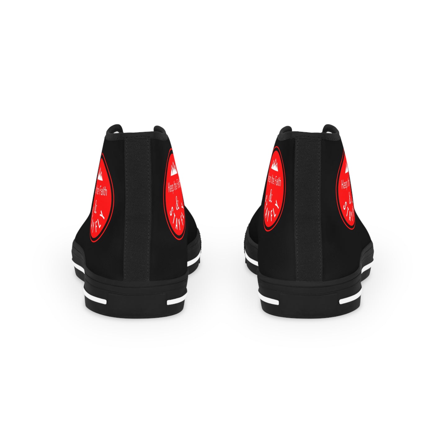 Keep The Faith & Stay Fly Christian Men's Sneakers