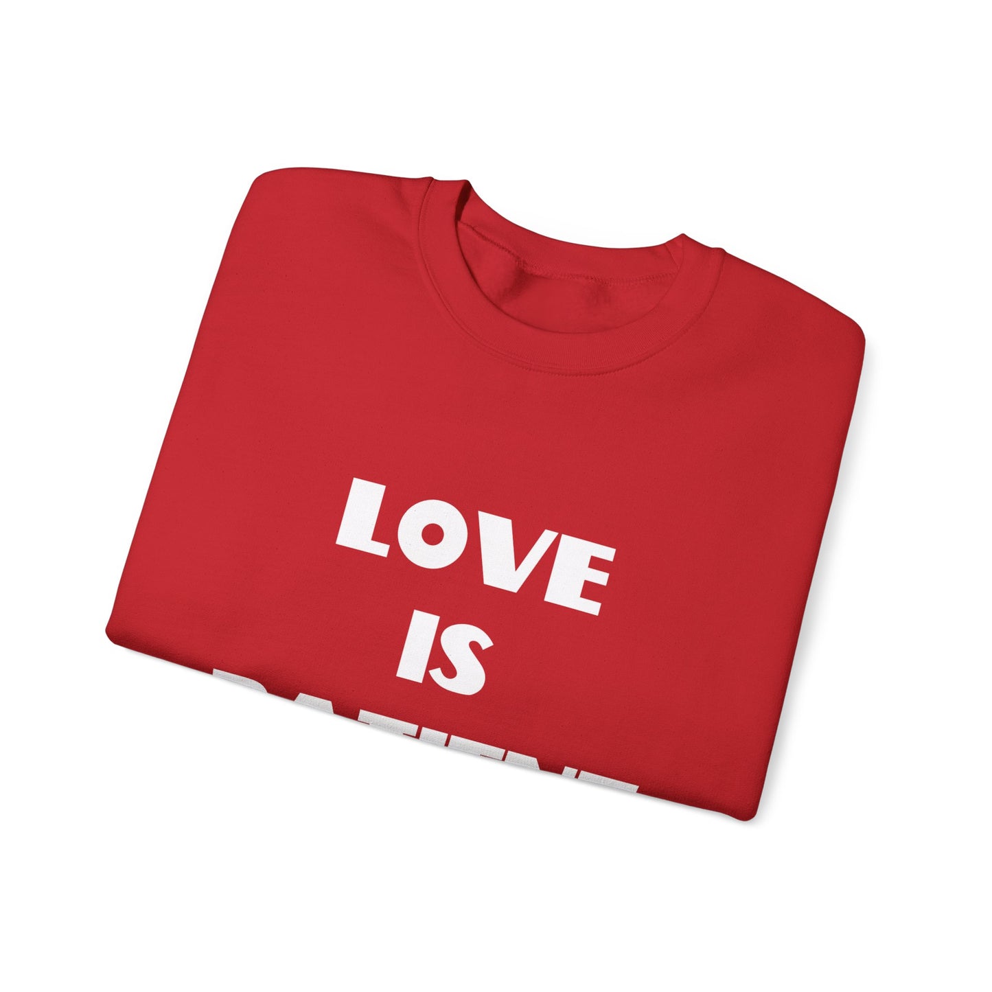 Love is Patient Christian Sweatshirt, Christian Gifts, Christian Back To School Gifts, Church Outfits