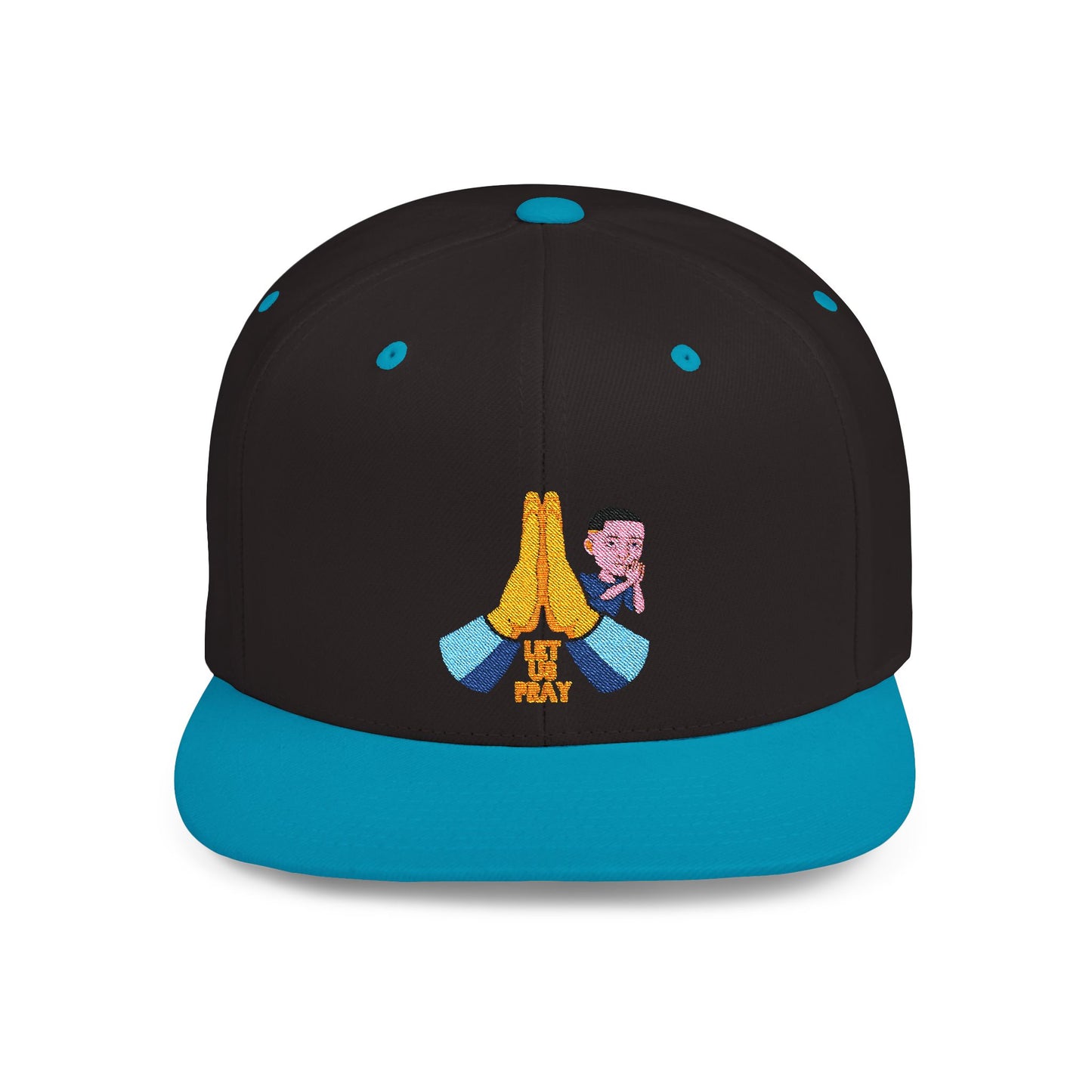Copy of Let Us Pray Snapback | Christian Snapback | Positive Clothing |