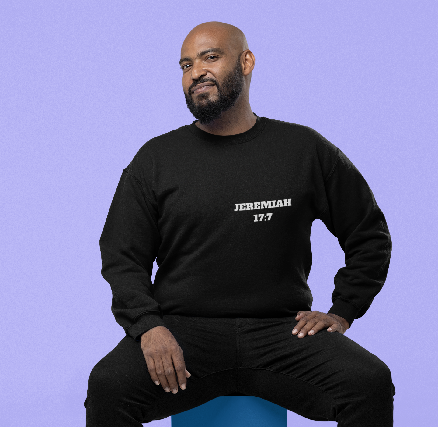 Jeremiah 17:7 Christian Sweatshirt, Christian Gifts, Christian Back To School Gifts, Church Outfits