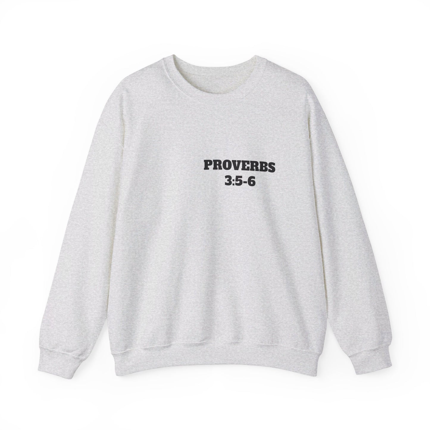 Proverbs 3:5-6 - Christian Clothing, Christian Shirts, Christian Sweatshirt, Christian Hoodie, Top Religious Shirts, Easter, Bible Shirts