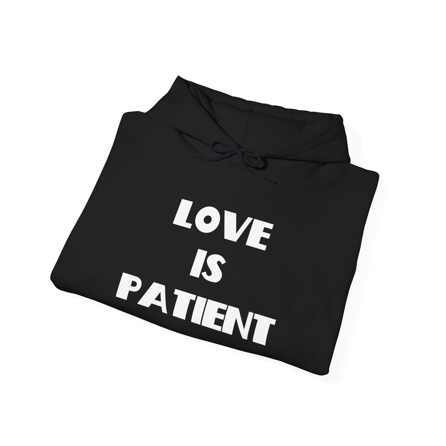 Love is Patient Christian Hoodie, Christian Gifts, Christian Back To School Gifts, Trendy Christian Apparel