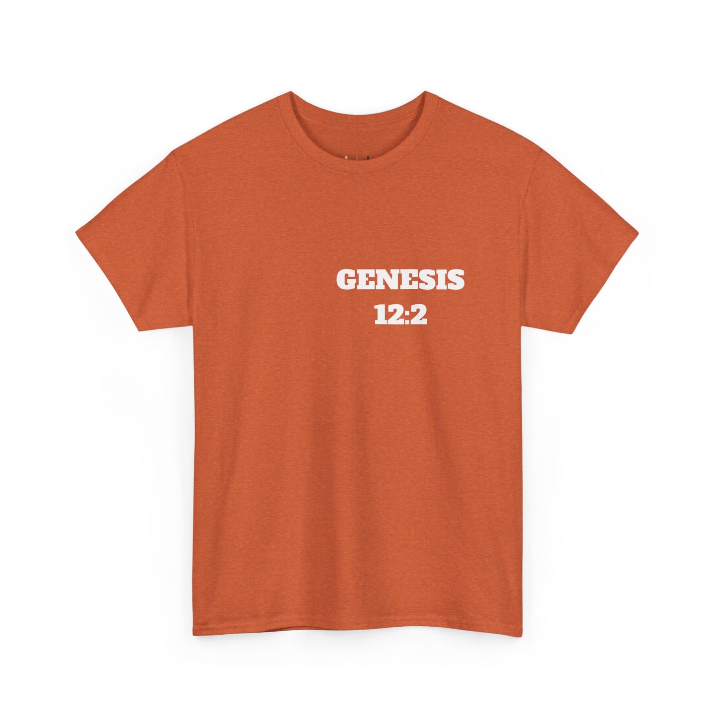 Genesis 12:2 Christian T-Shirt, Christian Gifts, Christian Back To School Gifts, Trendy Christian Apparel