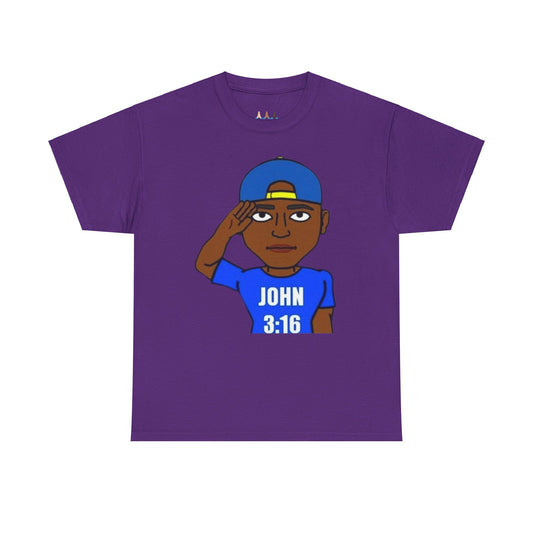 John 3:16 Bitmoji Christian Men's T-Shirt, Mens Easter Shirt, Easter Gifts, Men's Easter Gifts, Christian Men's Clothes, Men's Gifts Ideas