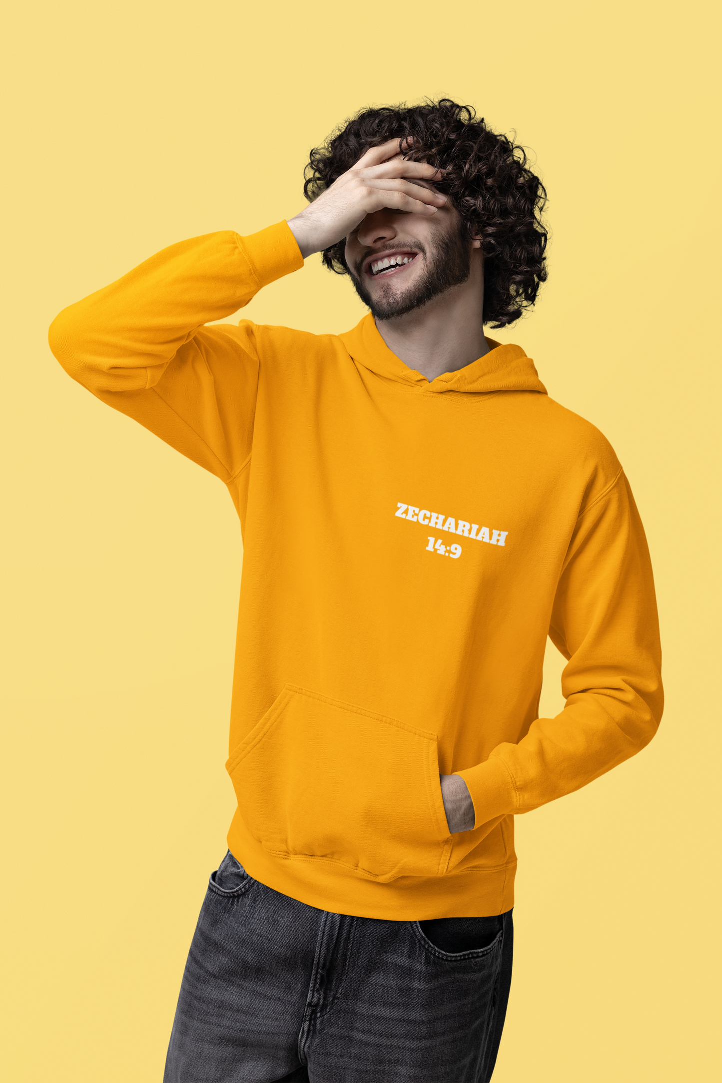 Zechariah 14:9 Christian Hoodie, Christian Gifts, Christian Back To School Gifts, Trendy Christian Apparel