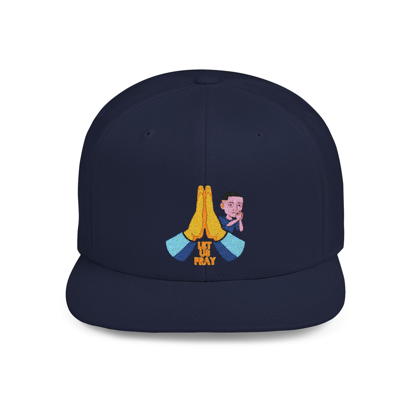 Copy of Let Us Pray Snapback | Christian Snapback | Positive Clothing |