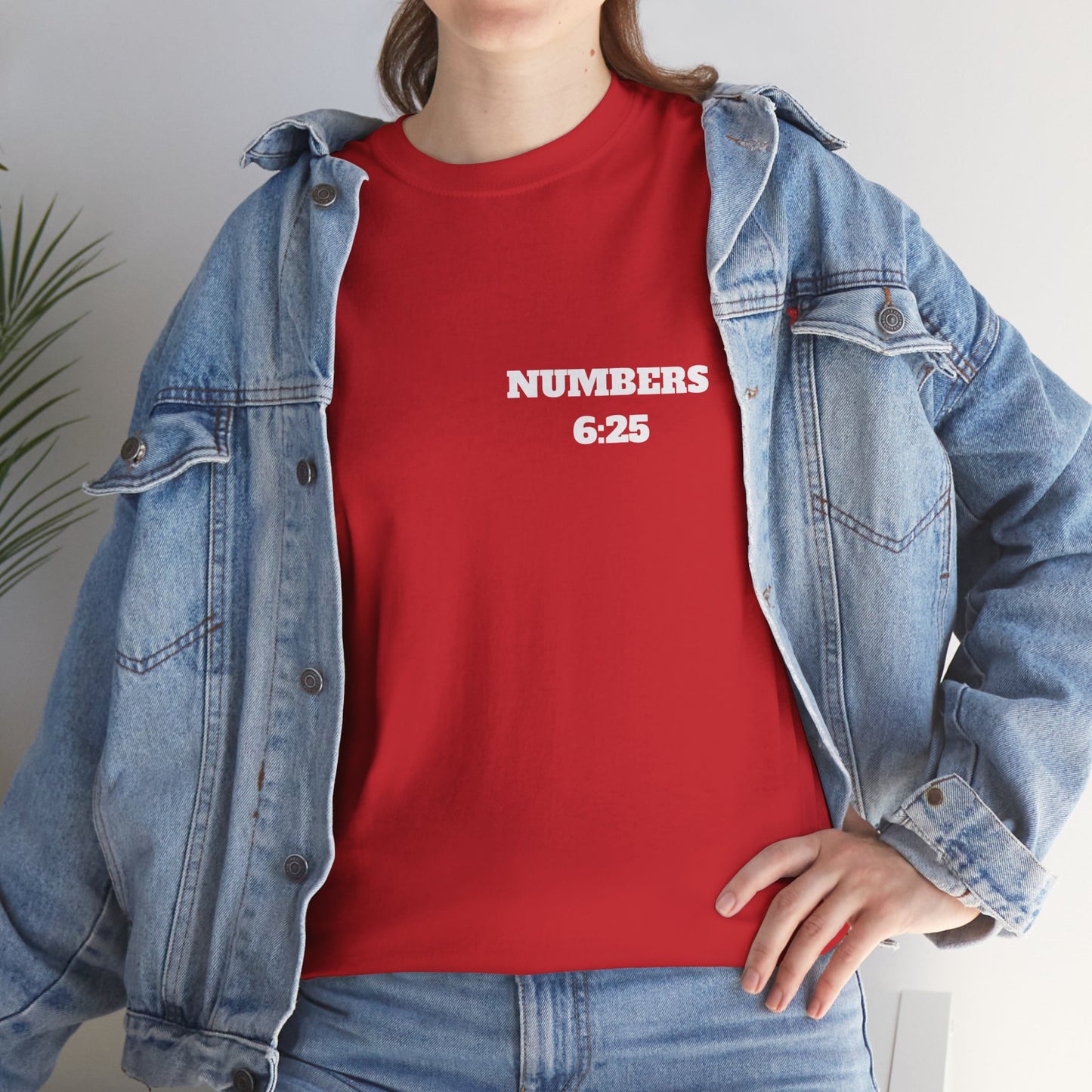 Numbers 6:25 Christian T-Shirt, Christian Gifts, Christian Back To School Gifts, Trendy Christian Apparel
