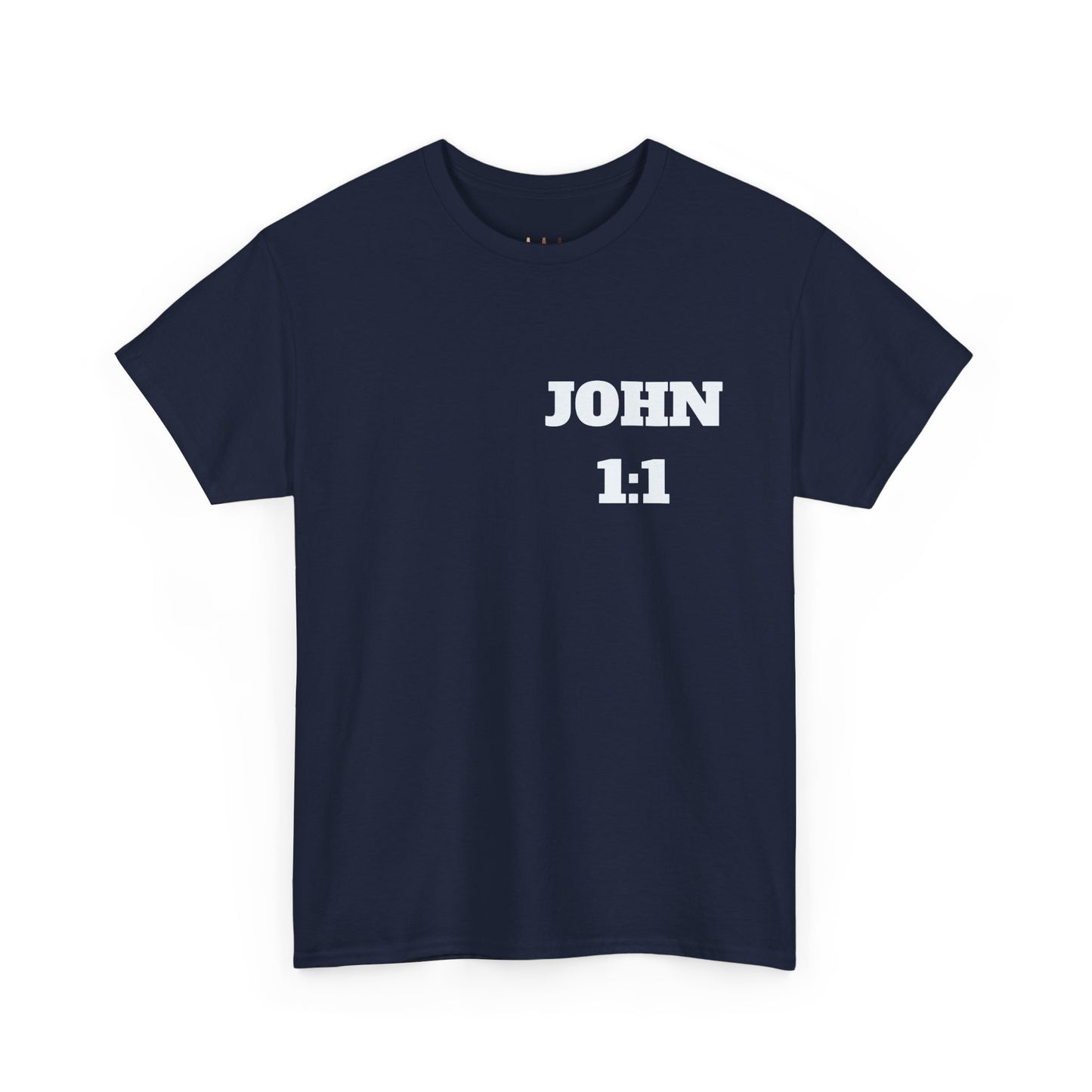 John 1:1 Bible Verse Shirt, Faith Based Clothing, Church Shirts, Christian Apparel, Trendy Christian Clothing