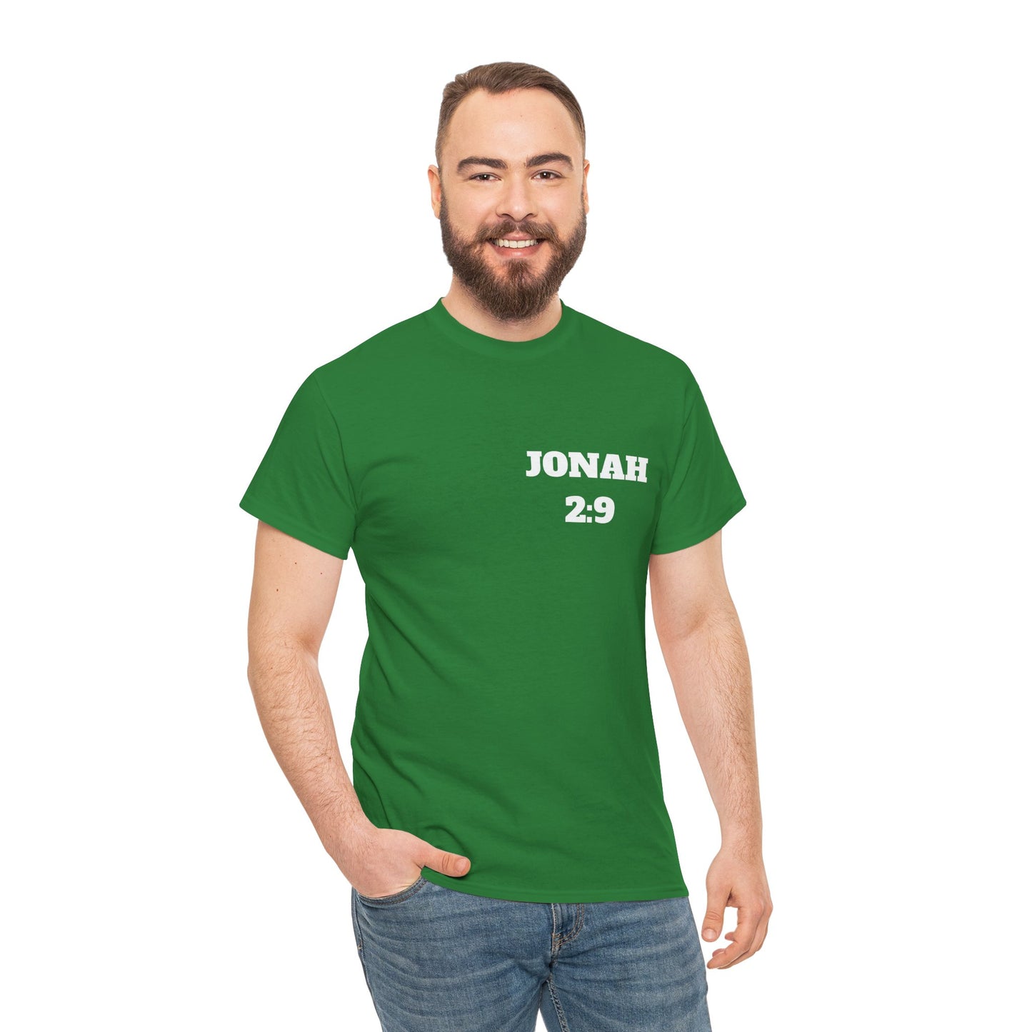 Jonah 2:9 Christian T-Shirt, Christian Gifts, Christian Back To School Gifts, Trendy Christian Apparel