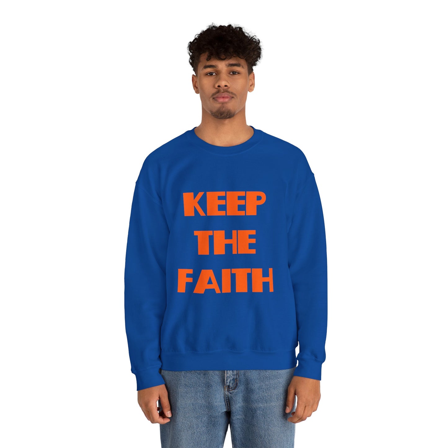 Keep The Faith (NYC Edition) Christian Sweatshirt, Christian Gifts, Christian Back To School Gifts, Trendy Christian Apparel