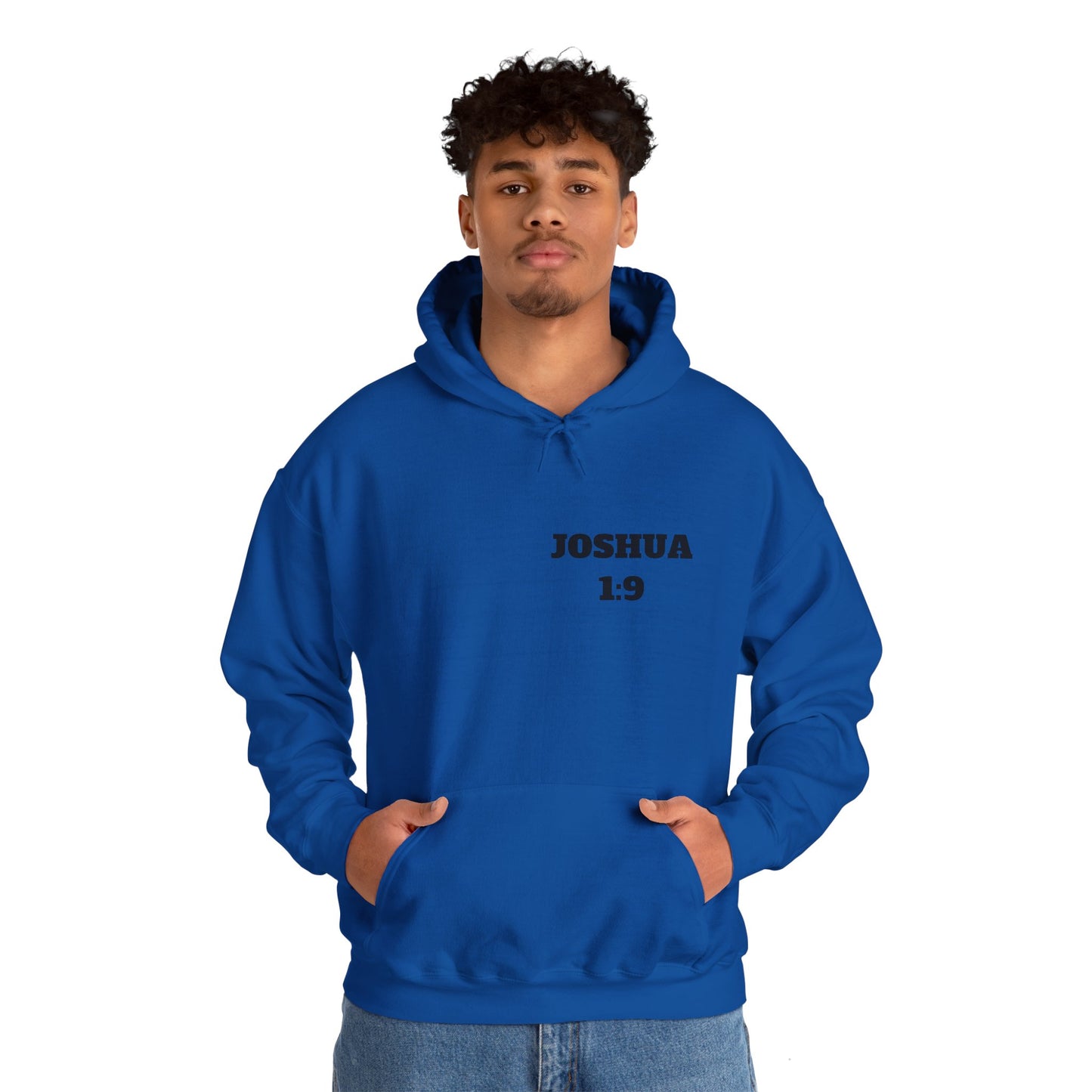 Joshua 1:9 Christian Hoodie, Christian Gifts, Christian Back To School Gifts, Trendy Christian Apparel