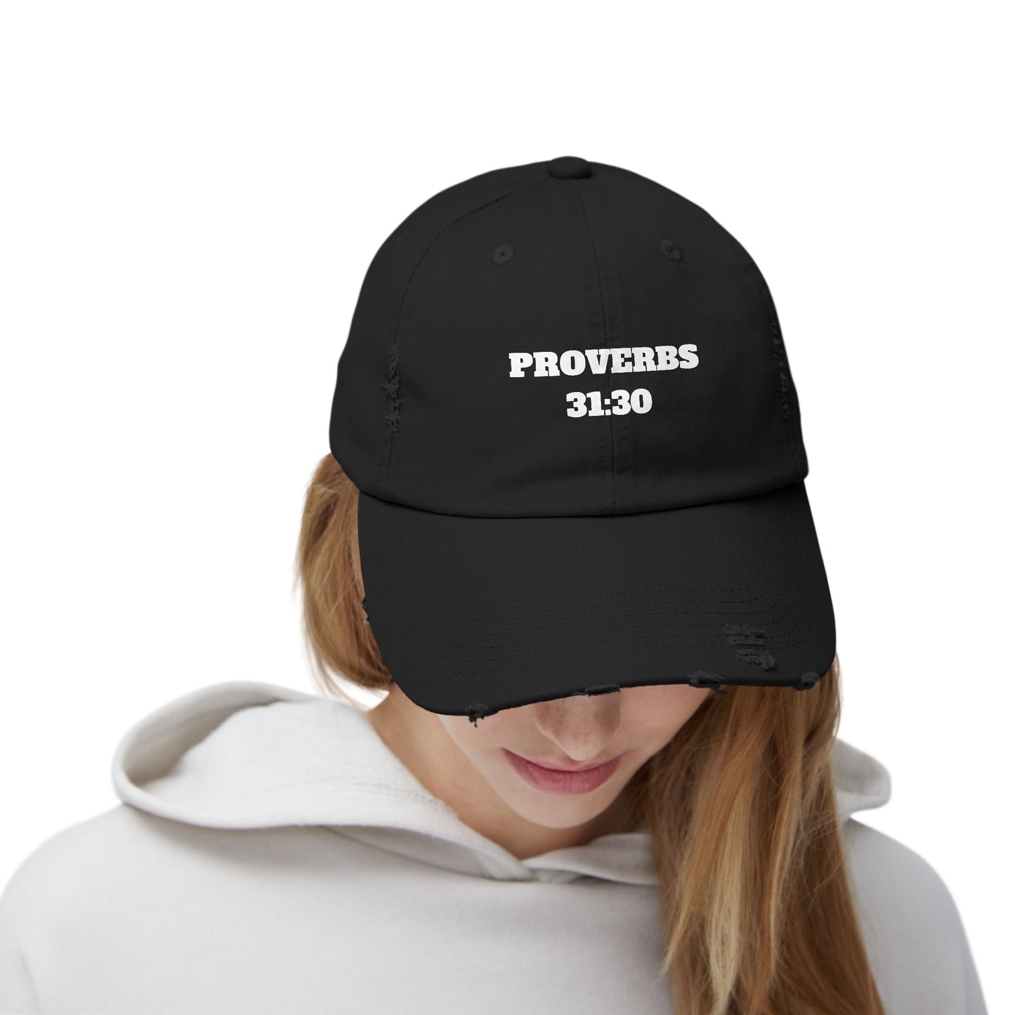 Proverbs 31:30 Christian Dad Hat, Church Hat, Church Hat For Women, Womens Christian Hats, Spring Clothing, Christian Gifts, Distressed Cap