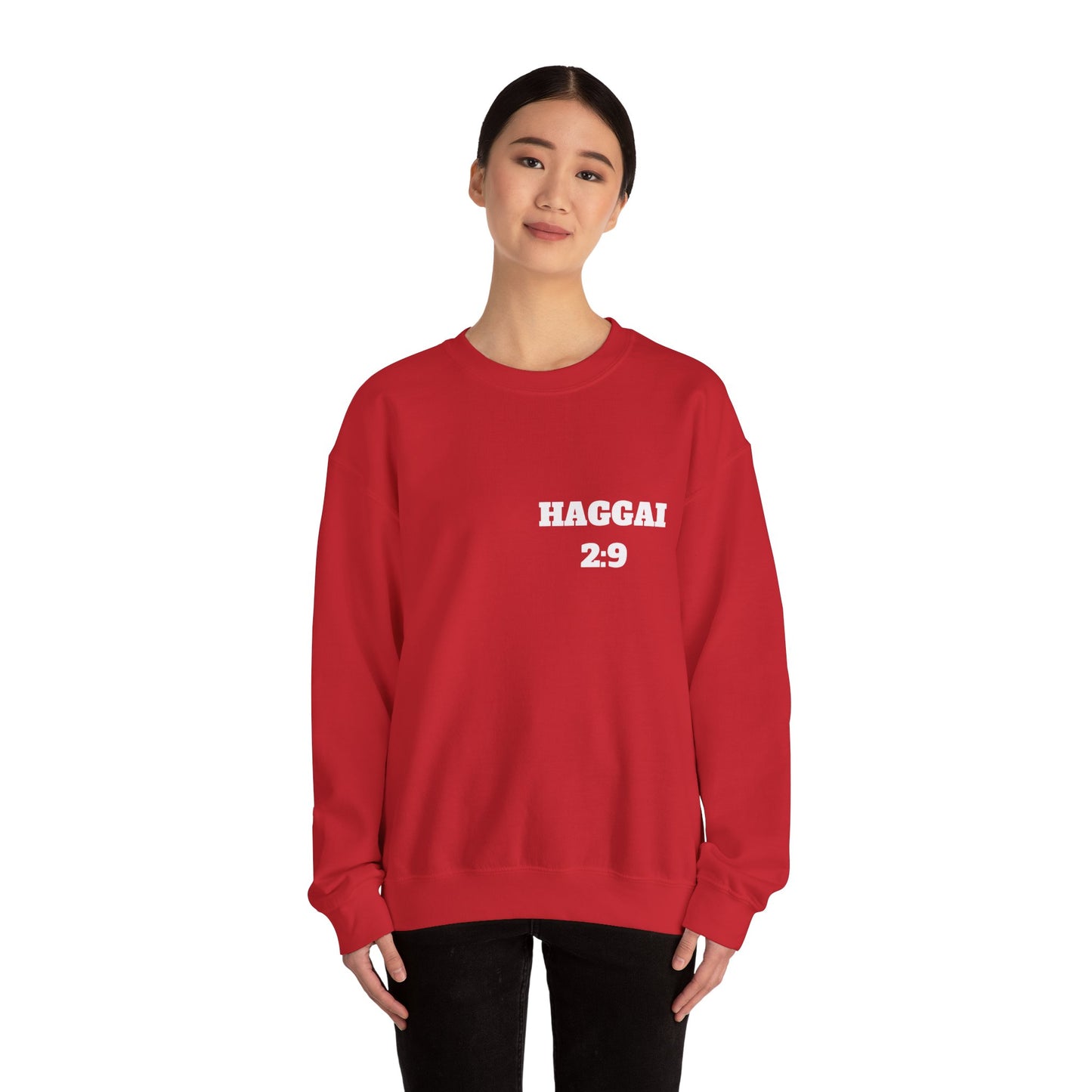 Haggai 2:9 Christian Sweatshirt, Christian Gifts, Christian Back To School Gifts, Church Outfits