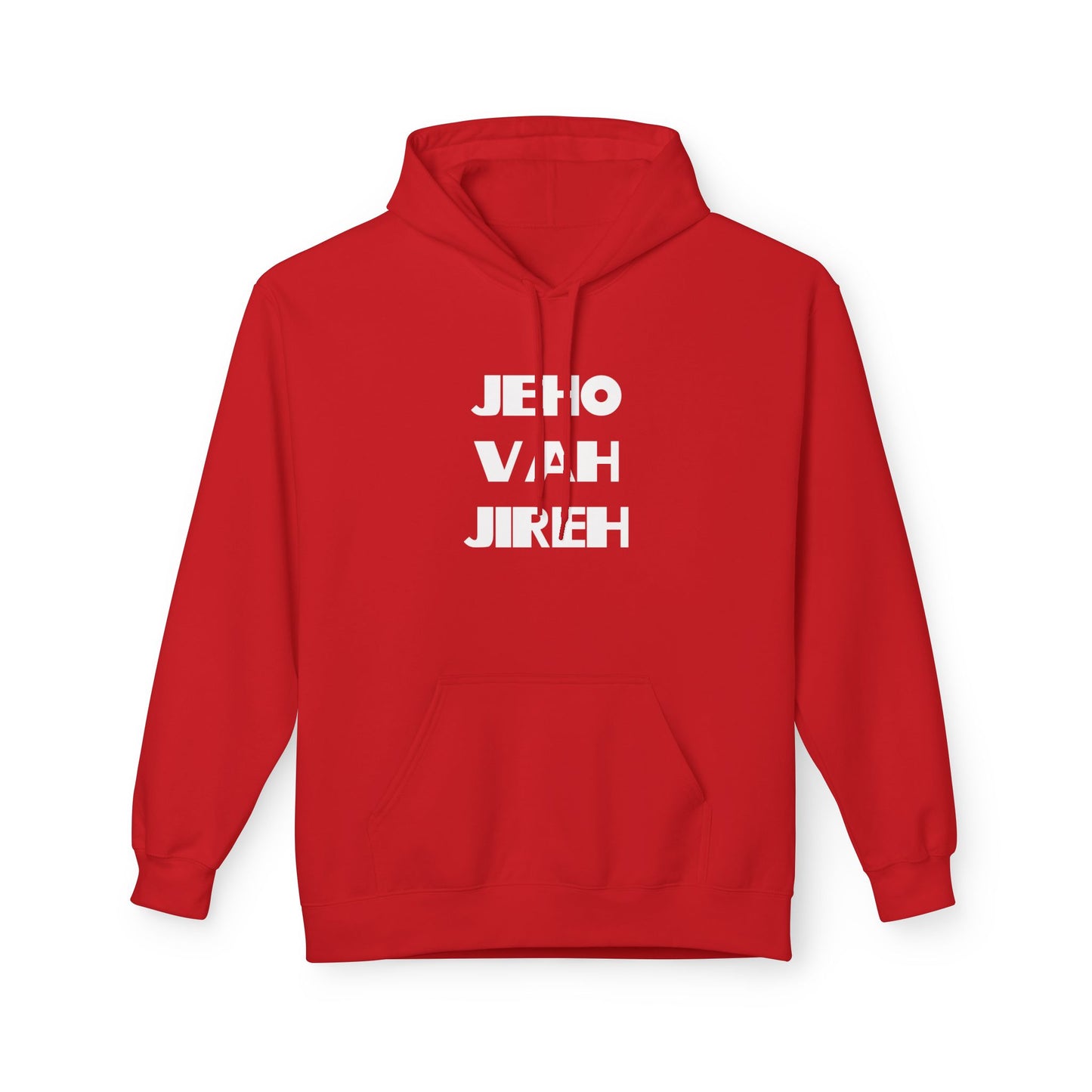 Jehovah Jireh Hoodie — Minimalist Christian Faith Pullover