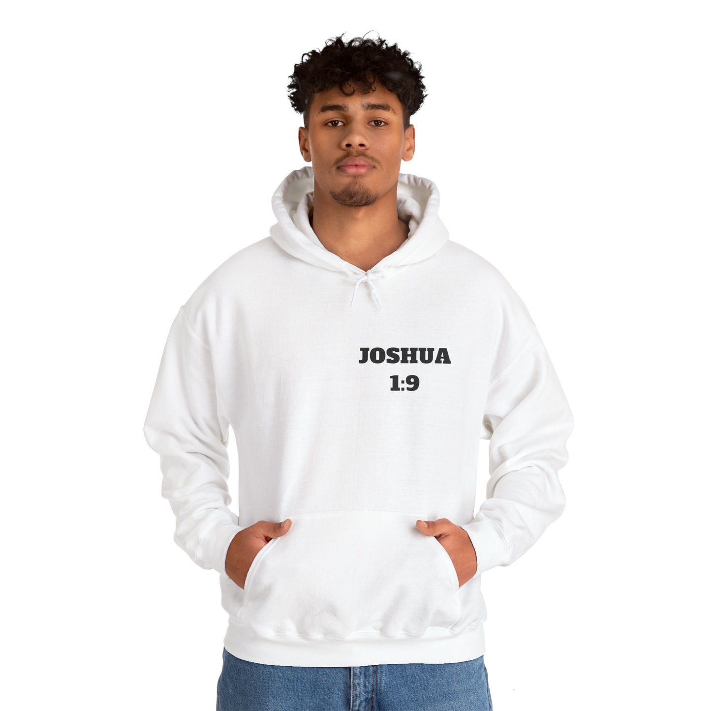 Joshua 1:9 Christian Hoodie, Christian Gifts, Christian Back To School Gifts, Trendy Christian Apparel