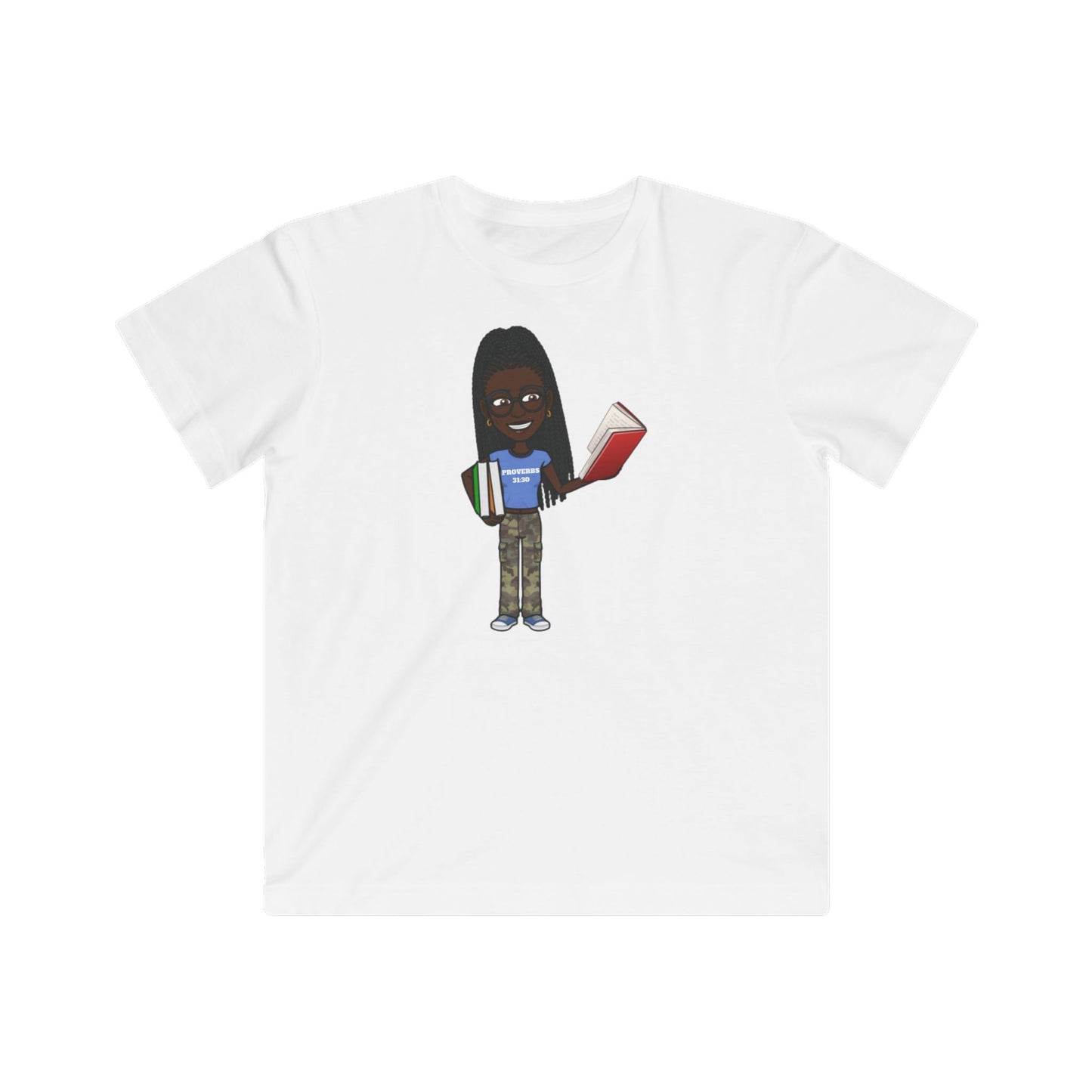 Proverbs 31:30 Bitmoji Kids Shirt, Kids Easter Shirt, Girls Easter Shirt, Kids Easter Gifts, Kids Easter Outfit, Girls Christian Clothing,