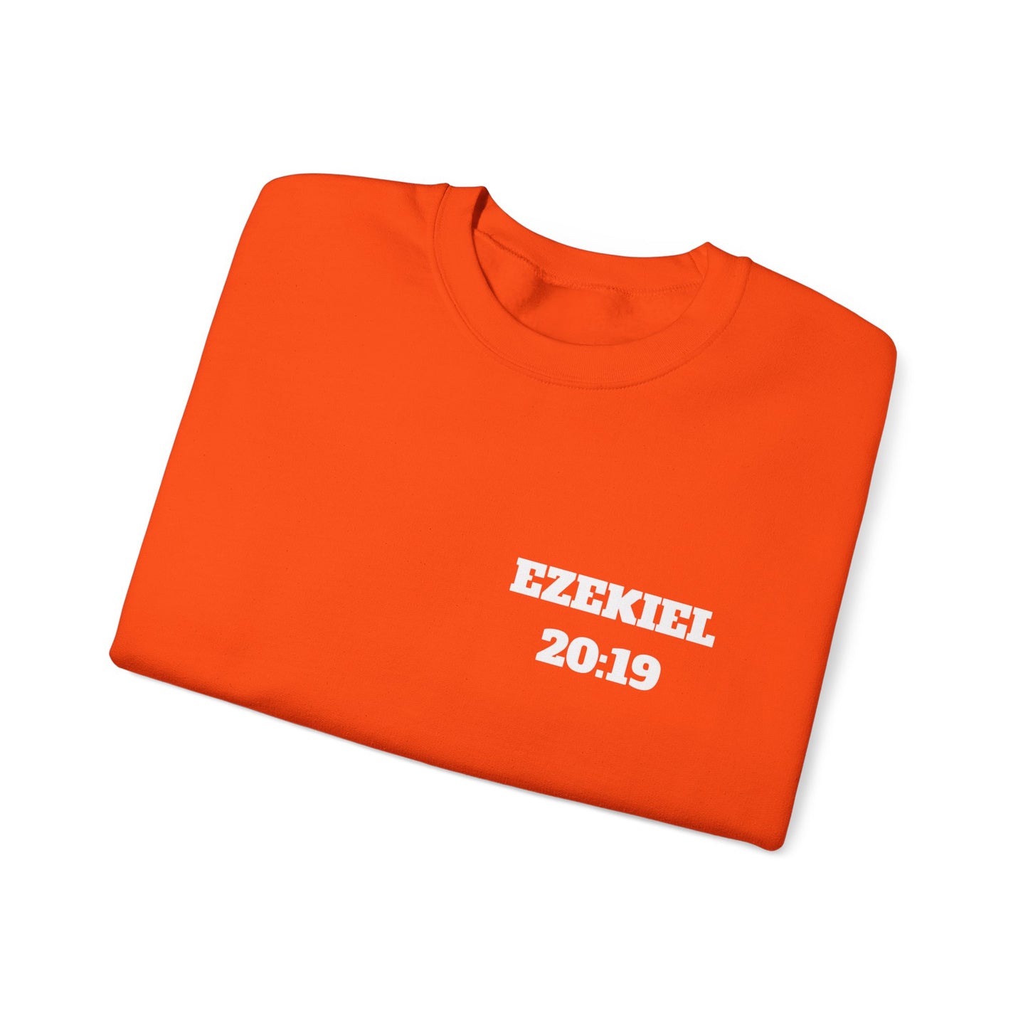 Ezekiel 20:19 Christian Sweatshirt, Christian Gifts, Christian Back To School Gifts, Church Outfits