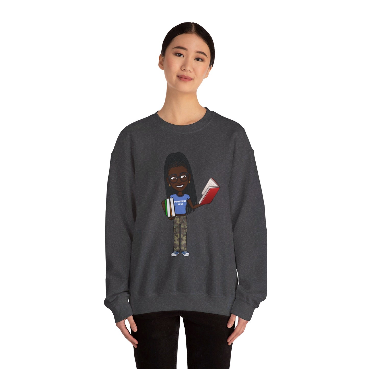 Proverbs 31 Bitmoji Character Sweatshirt
