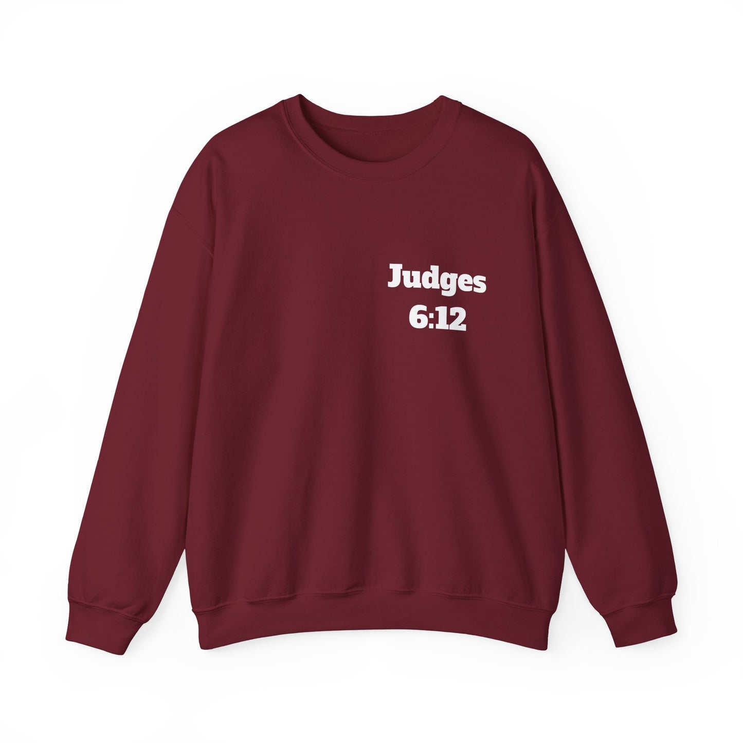 Judges 6:12 Christian Sweatshirt, Christian Gifts, Christian Back To School Gifts, Trendy Christian Apparel