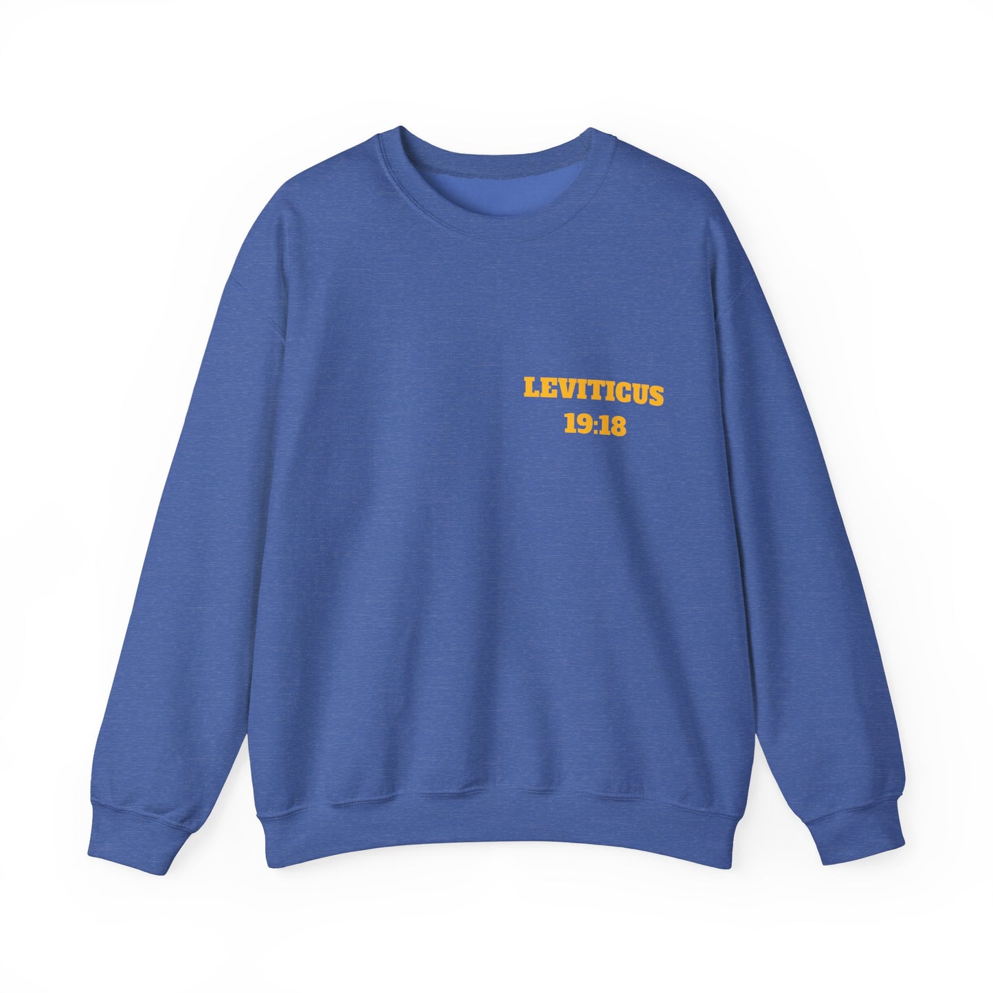 Leviticus 19:18 Christian Sweatshirt, Christian Gifts, Christian Back To School Gifts, Trendy Christian Apparel