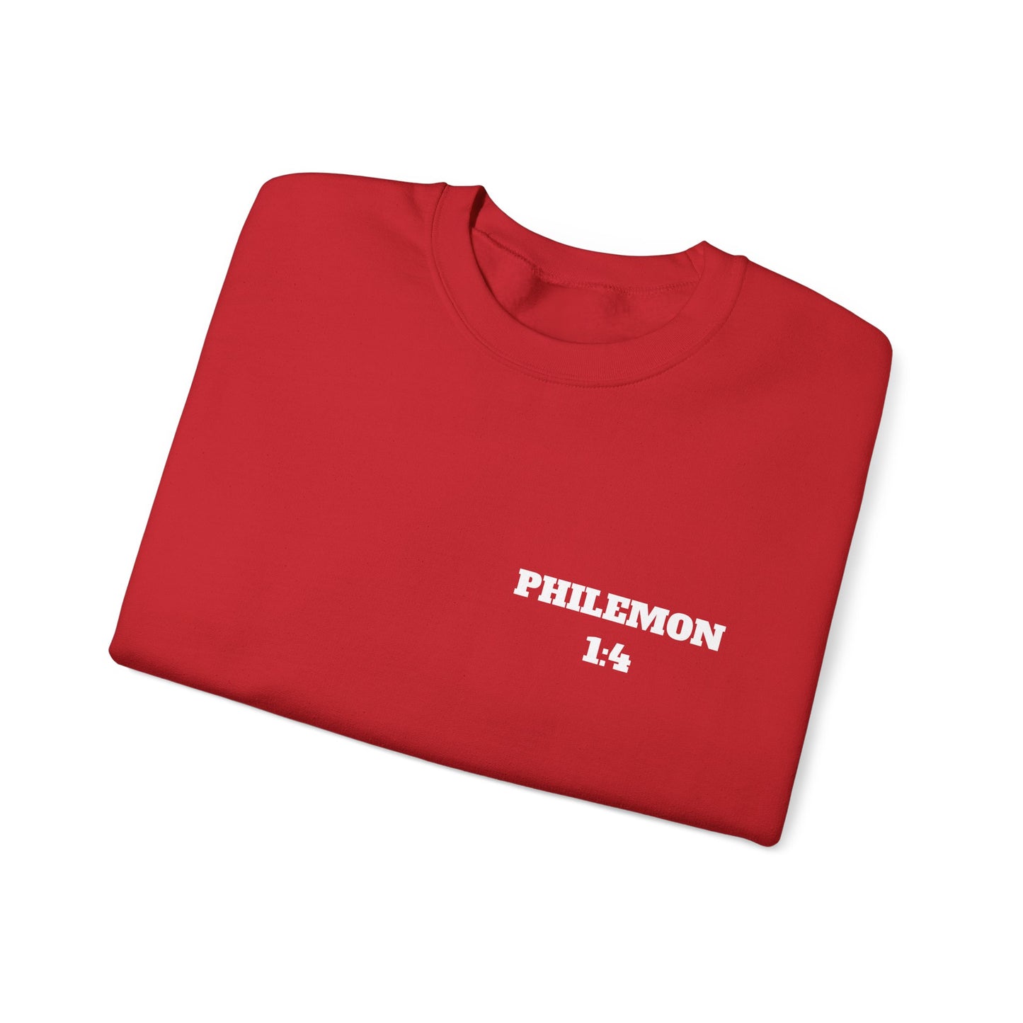 Copy of Philemon 1:4 Bible Verse Sweatshirt, Faith Based Clothing, Church Shirts, Christian Apparel, Trendy Christian Clothing