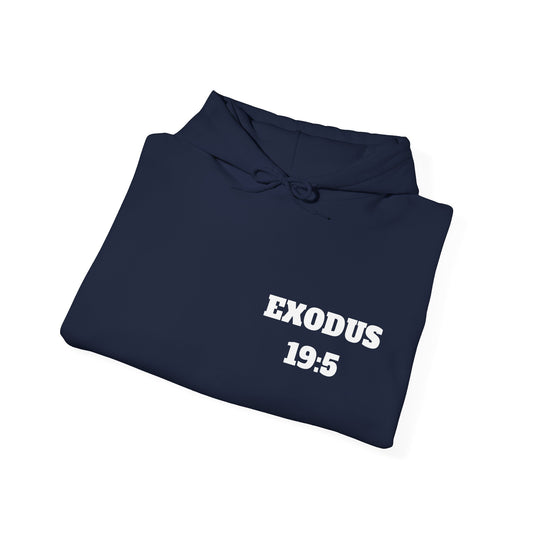 Exodus 19:5 Christian Hoodie, Christian Gifts, Christian Back To School Gifts, Trendy Christian Apparel