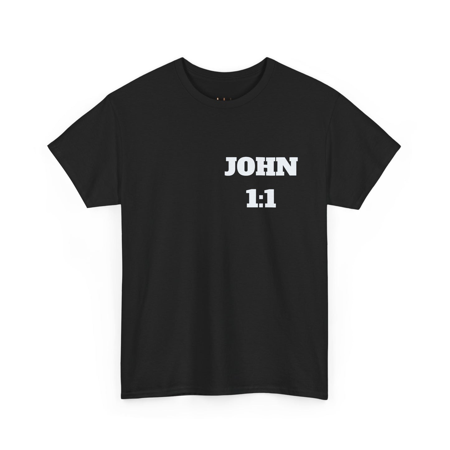 John 1:1 Bible Verse Shirt, Faith Based Clothing, Church Shirts, Christian Apparel, Trendy Christian Clothing