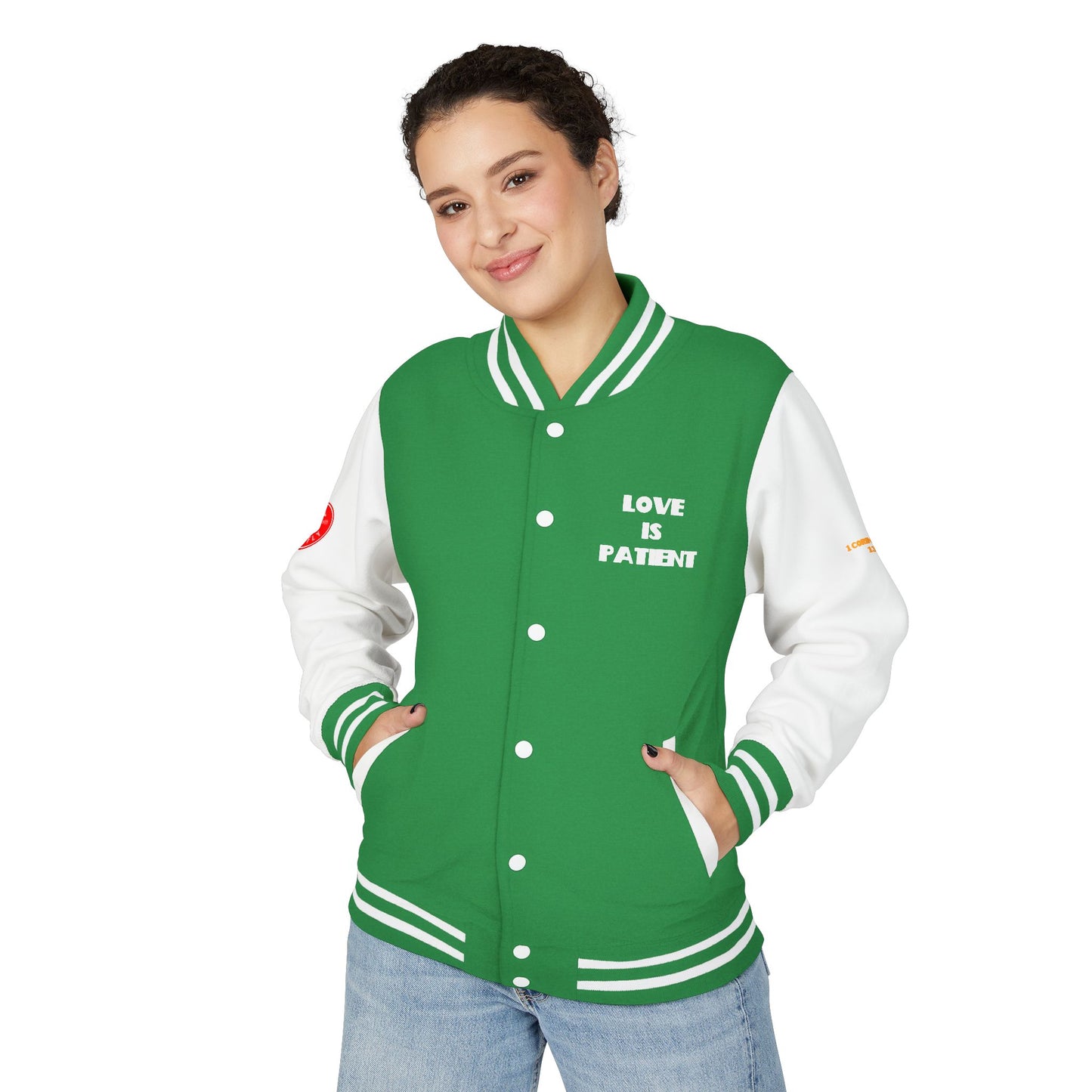 Love Is Kind Letterman Jacket, Christian Letterman Jacket, Christian Streetwear