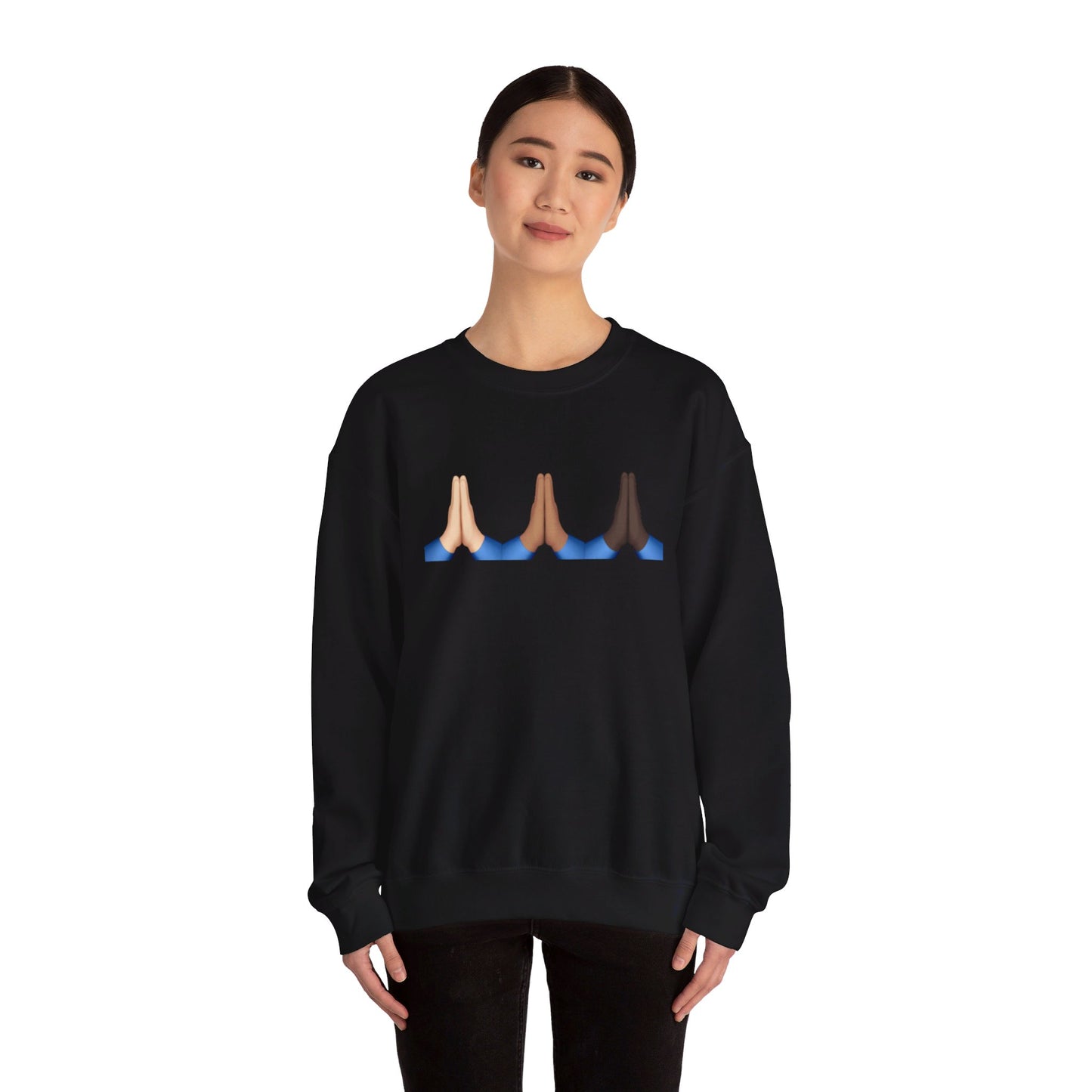 Praying Hands Emoji Shirt -Pray Shirt, Pray Sweatshirt, Christian Clothing, Christian Shirts, Christian Sweatshirt, Christian Hoodie, Prayer
