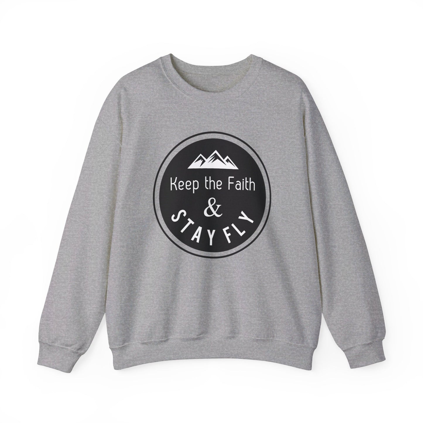 Keep The Faith & Stay Fly Christian Clothing, Christian Shirts, Christian Sweatshirt, Christian Hoodie, Top Religious Shirts, Bible Shirts