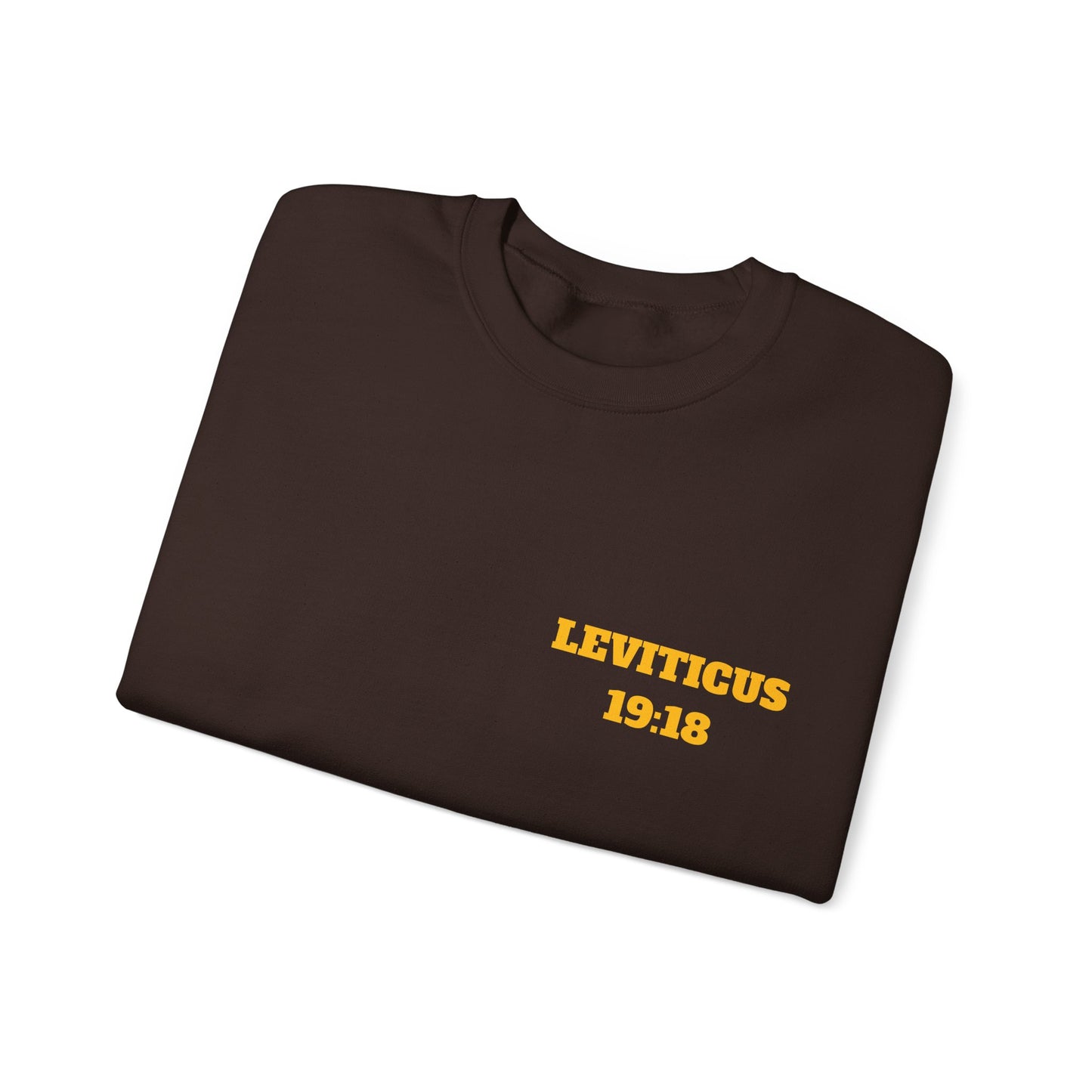 Leviticus 19:18 Christian Sweatshirt, Christian Gifts, Christian Back To School Gifts, Trendy Christian Apparel