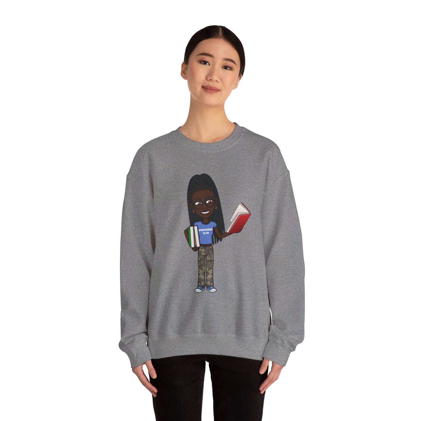Proverbs 31 Bitmoji Character Sweatshirt