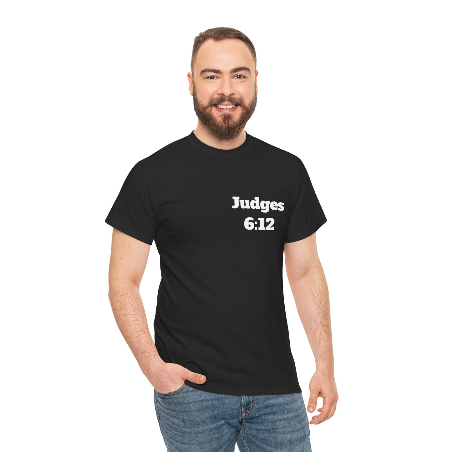 Judges 6:12 Christian T-Shirt, Christian Gifts, Christian Back To School Gifts, Trendy Christian Apparel